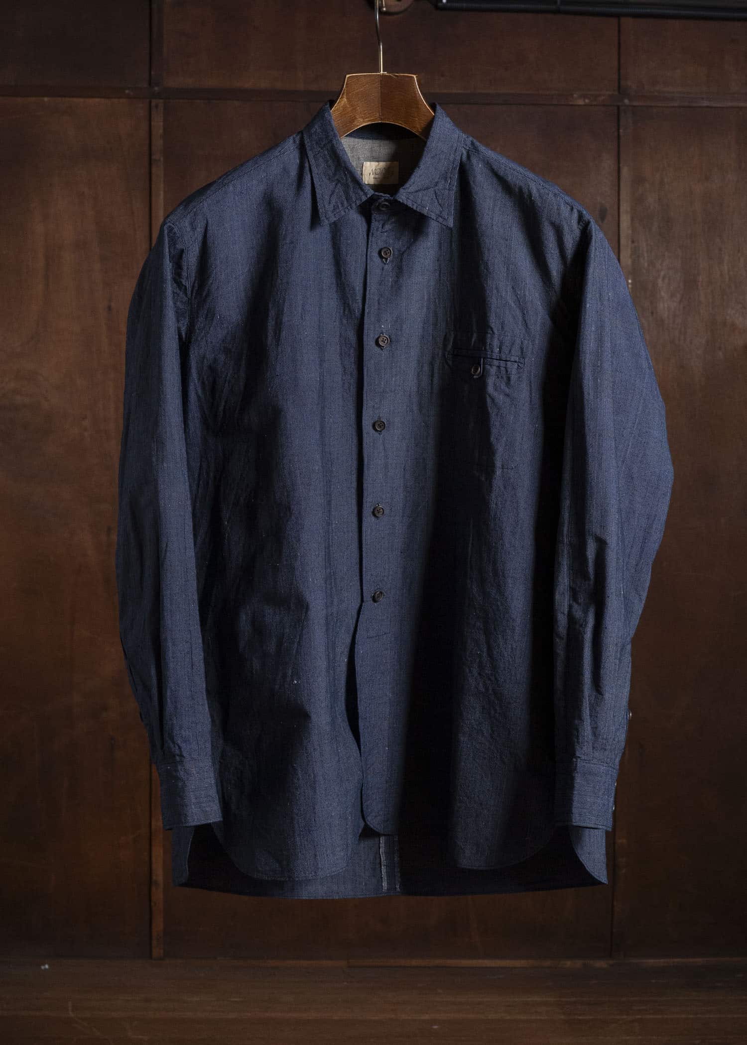 NORA Taisho Japan 綿絹 Shirt