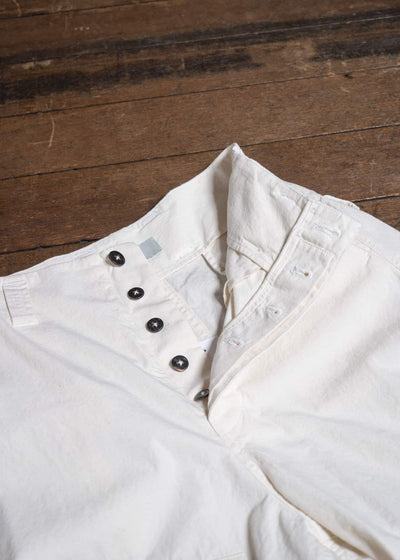 amachi. Double Knee Cargo Pants - Light Weight AY009B-3032 Off White