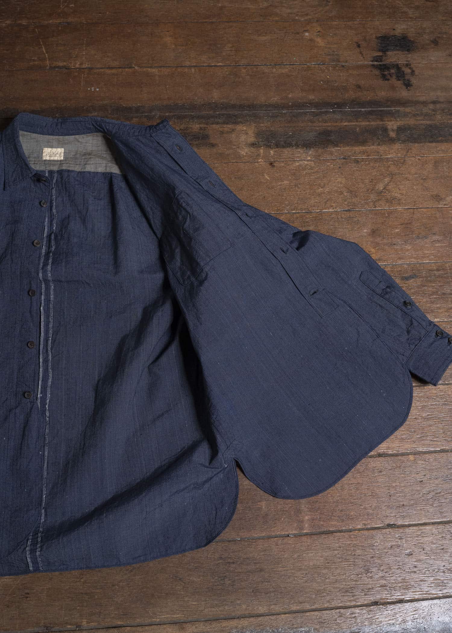 NORA Taisho Japan 綿絹 Shirt