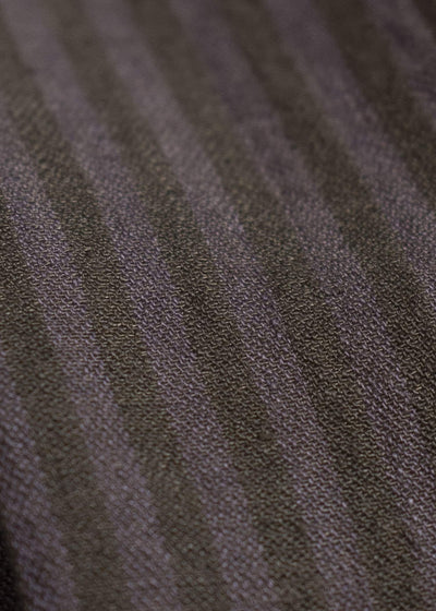 ZIGGY CHEN 0M2510510 Striped Drop Crotch Trousers LAVENDER X OLIVE