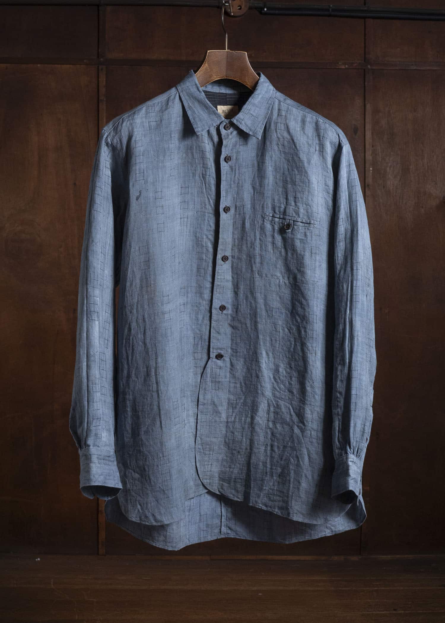 NORA Taisho- Eary Shown Japan 麻 Shirt