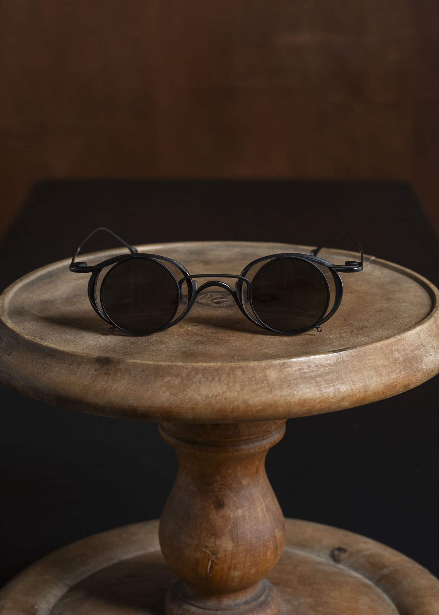 RIGARDS × ZIGGY CHEN RG1943ZC ANTIQUE BLACK (FRAME) BLACK (CLIP) DARK GRAY (LENS)