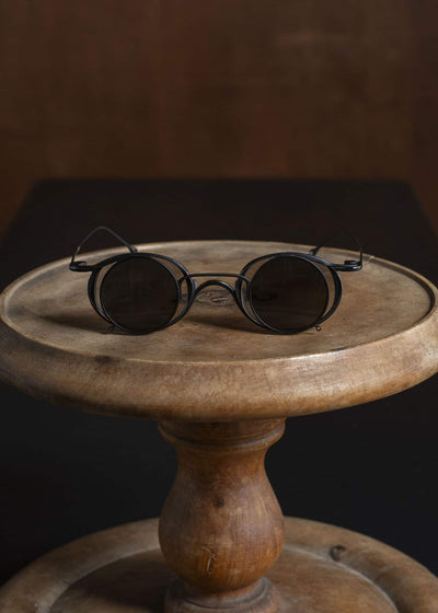 RIGARDS × ZIGGY CHEN RG1943ZC ANTIQUE BLACK (FRAME) BLACK (CLIP) DARK GRAY (LENS)