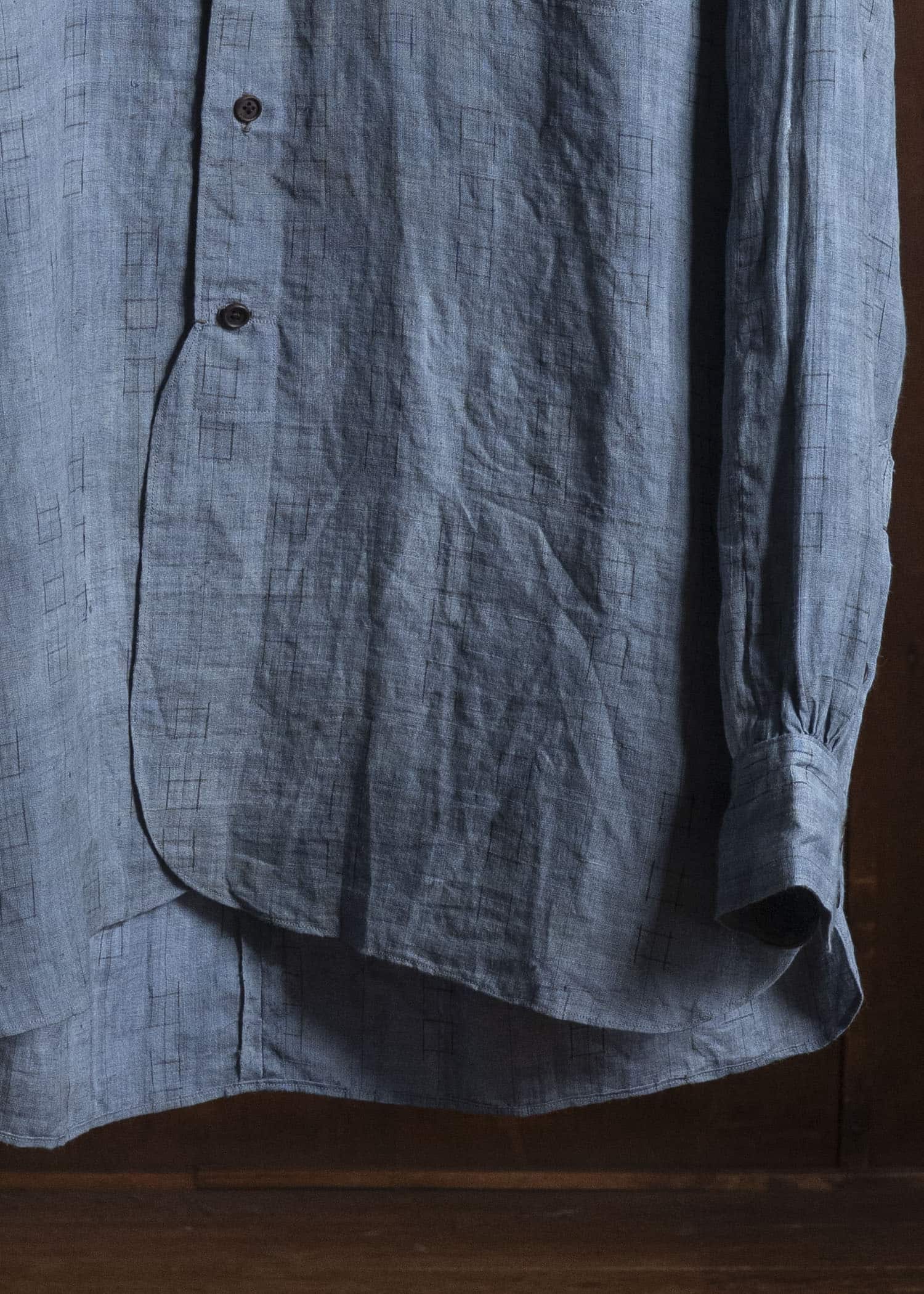 NORA Taisho- Eary Shown Japan 麻 Shirt