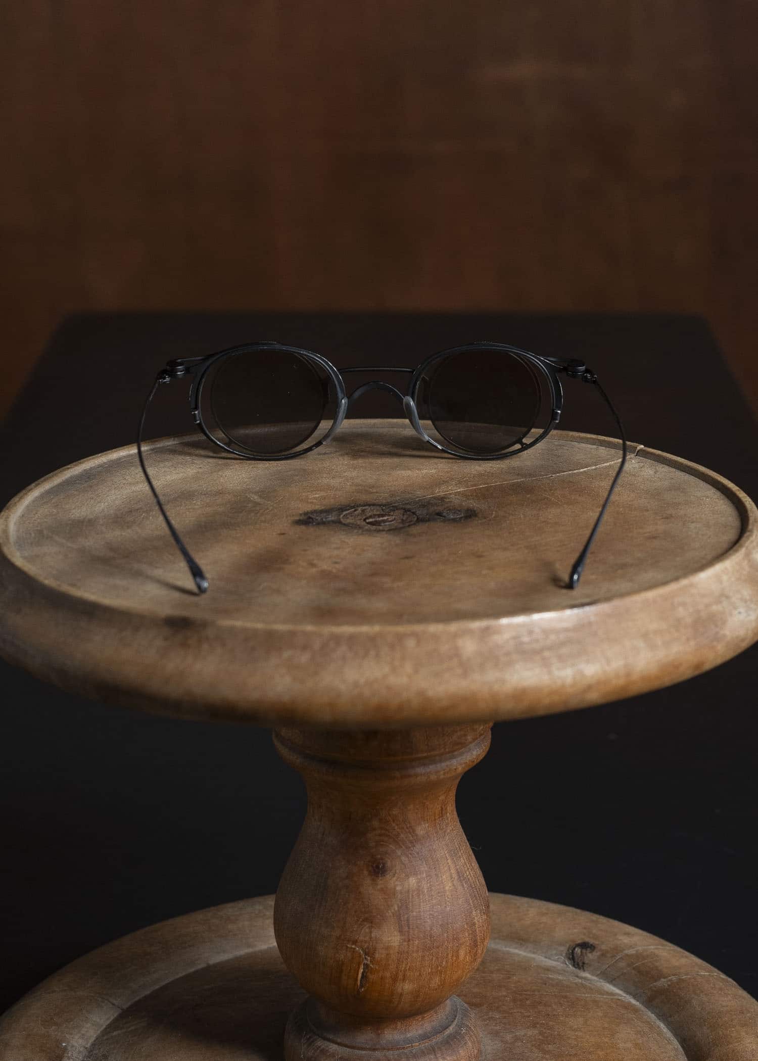 RIGARDS × ZIGGY CHEN RG1943ZC ANTIQUE BLACK (FRAME) BLACK (CLIP) DARK GRAY (LENS)