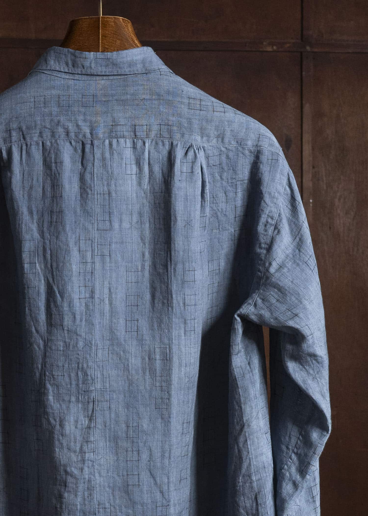 NORA Taisho- Eary Shown Japan 麻 Shirt