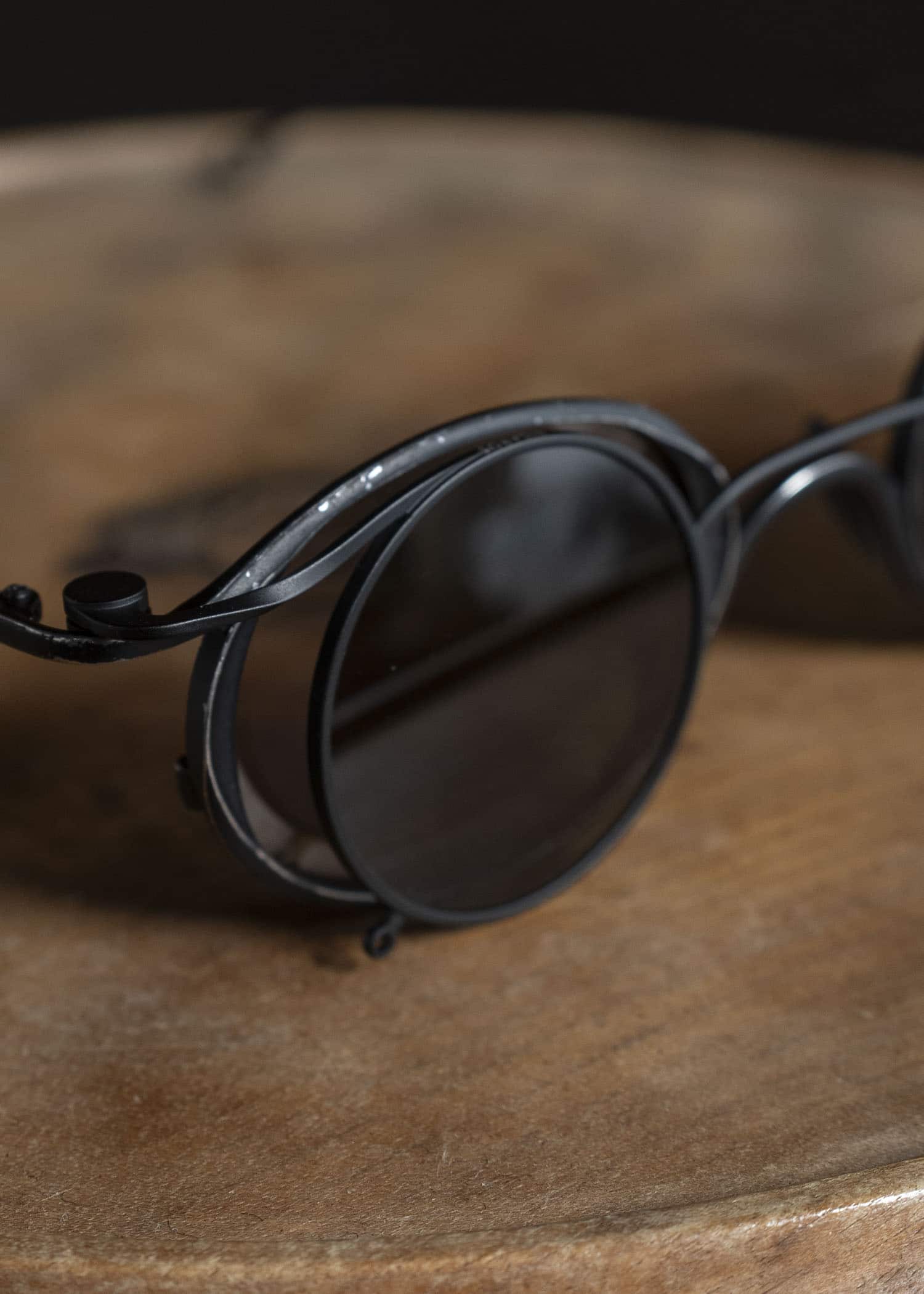 RIGARDS × ZIGGY CHEN RG1943ZC ANTIQUE BLACK (FRAME) BLACK (CLIP) DARK GRAY (LENS)