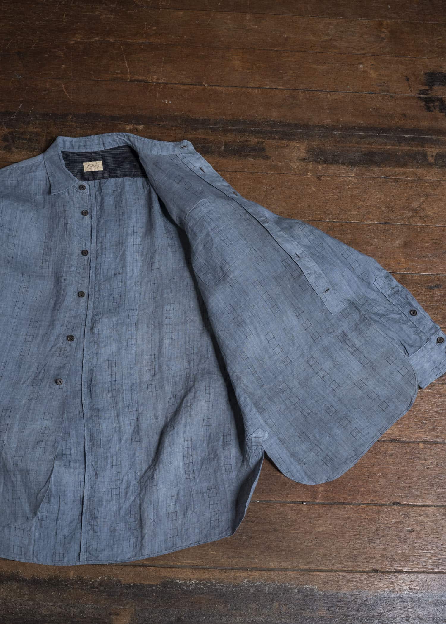 NORA Taisho- Eary Shown Japan 麻 Shirt