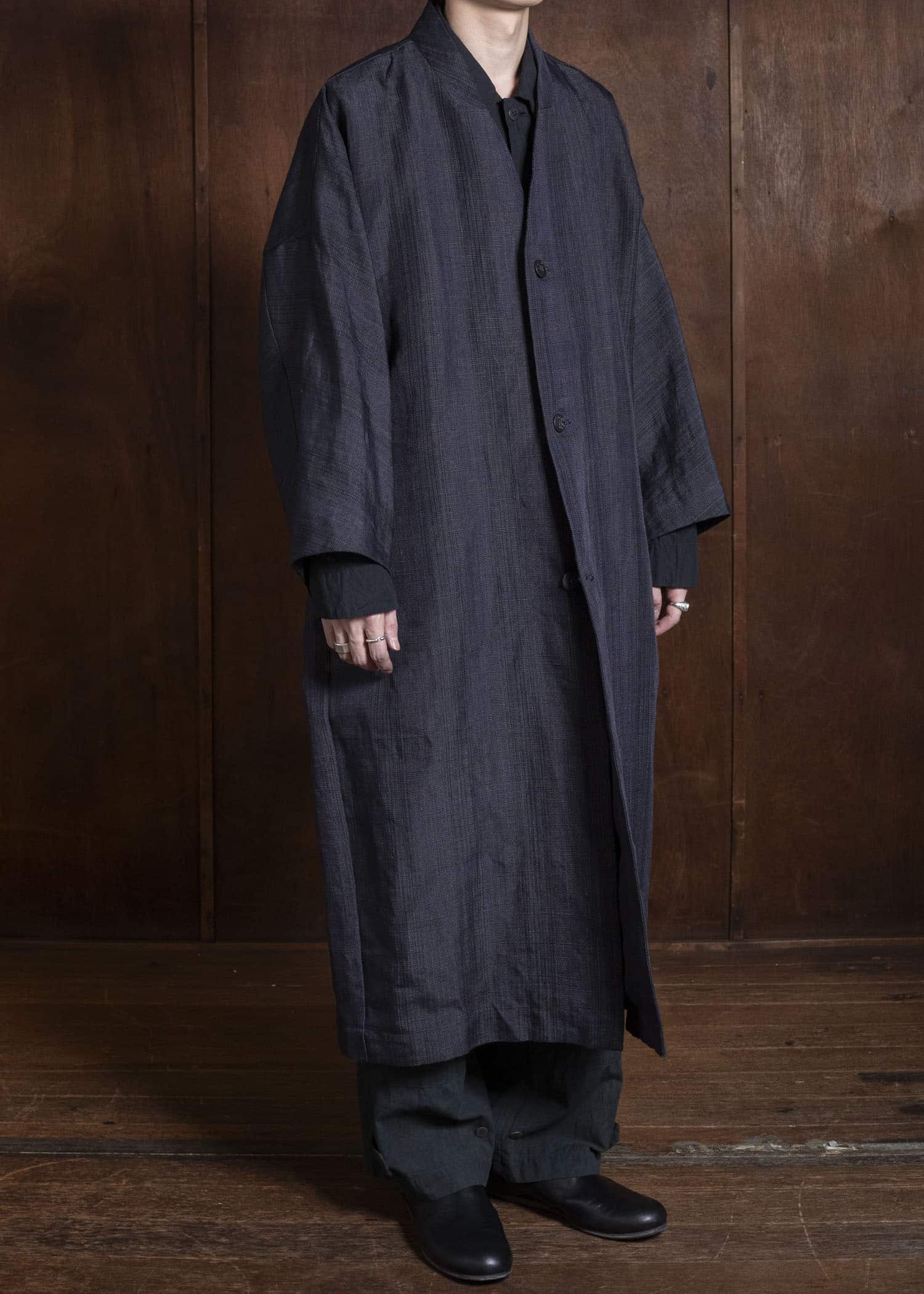 amachi. Coverd Coat AY18C-2083-26SS Dark Purple