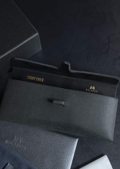 RIGARDS × ZIGGY CHEN RG1943ZC ANTIQUE BLACK (FRAME) BLACK (CLIP) DARK GRAY (LENS)