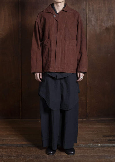 amachi. Meeting Jacket - FO AY009J-1011 ND - Rust Brown