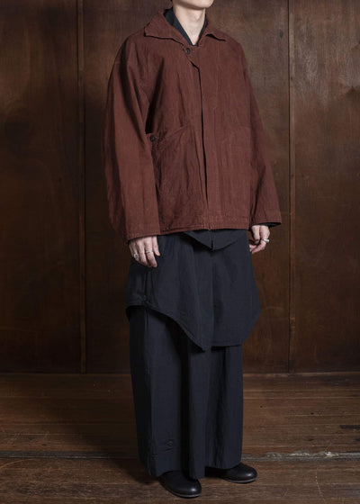 amachi. Meeting Jacket - FO AY009J-1011 ND - Rust Brown