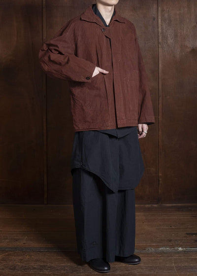 amachi. Meeting Jacket - FO AY009J-1011 ND - Rust Brown