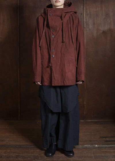 amachi. Layered Utility Pants AY18B-3076 Charcoal Black