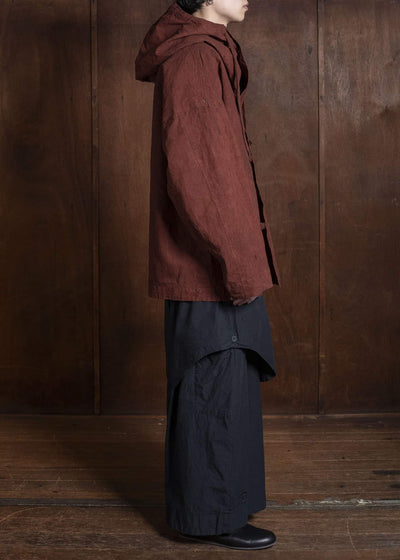 amachi. Coverd Jacket - Washi AY18J-2090-SS ND - Rust Brown