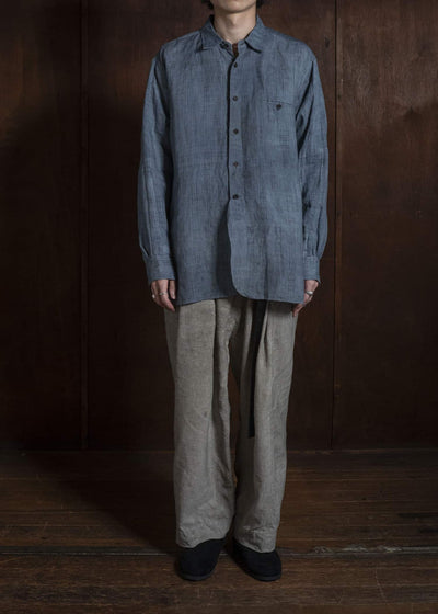 NORA Taisho- Eary Shown Japan 麻 Shirt