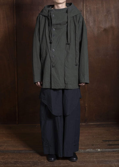 amachi. Coverd Jacket - Washi AY18J-2090-SS ND - Green Gray