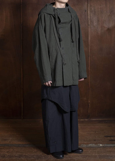 amachi. Coverd Jacket - Washi AY18J-2090-SS ND - Green Gray