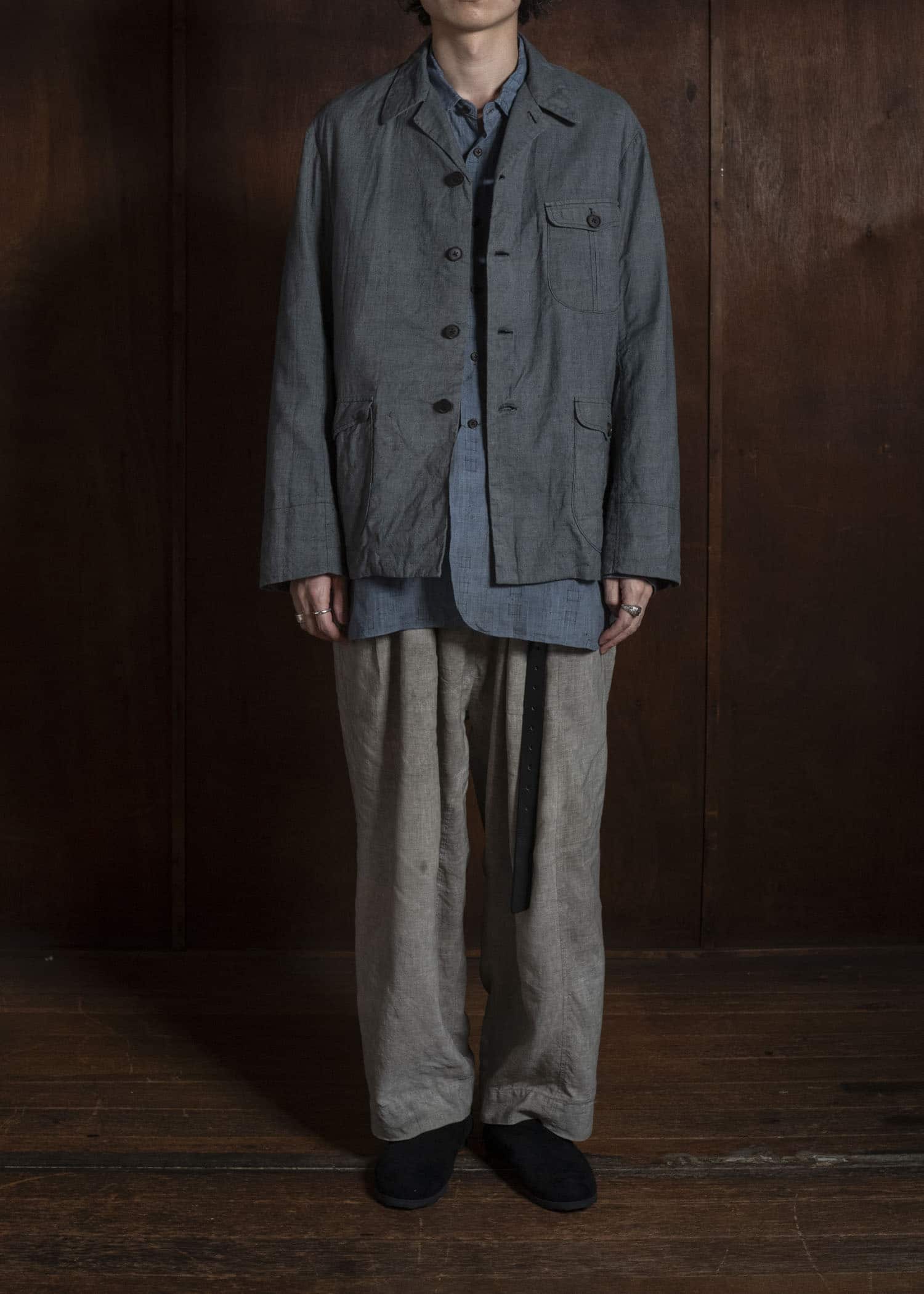NORA Meiji - Taisho Japan 綿絹 Jacket
