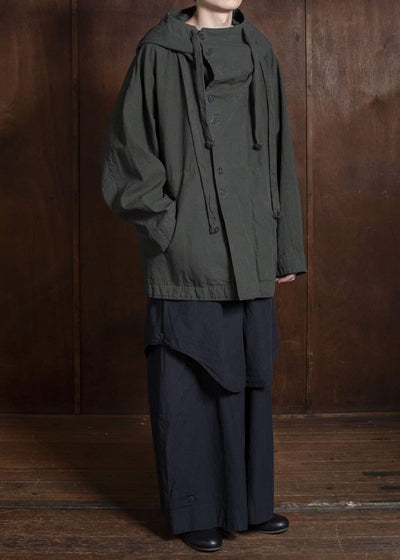 amachi. Coverd Jacket - Washi AY18J-2090-SS ND - Green Gray