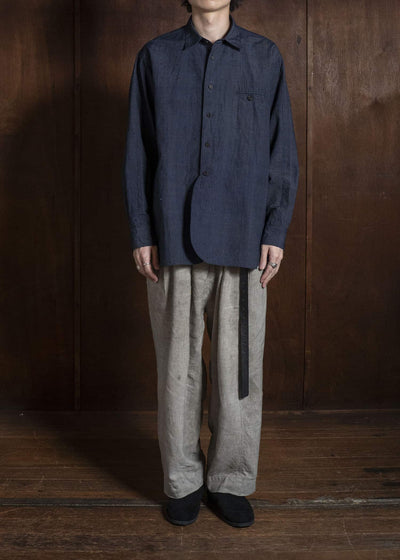 NORA Taisho Japan 綿絹 Shirt