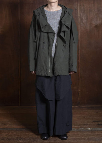 amachi. Coverd Jacket - Washi AY18J-2090-SS ND - Green Gray