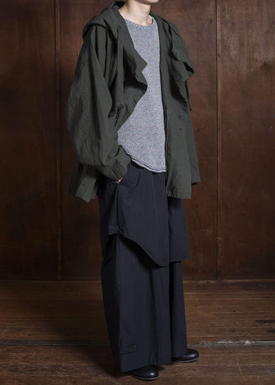 amachi. Coverd Jacket - Washi AY18J-2090-SS ND - Green Gray