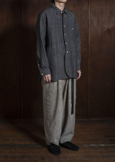 NORA Early Showa Japan 麻 Shirt