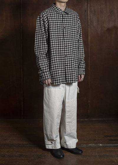 YOKO SAKAMOTO YS-26SS-55-GINGHAM Regular Collar Shirt GINGHAM