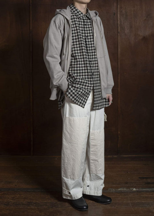 YOKO SAKAMOTO YS-26SS-85-BEIGE Athletic Hoodie BEIGE