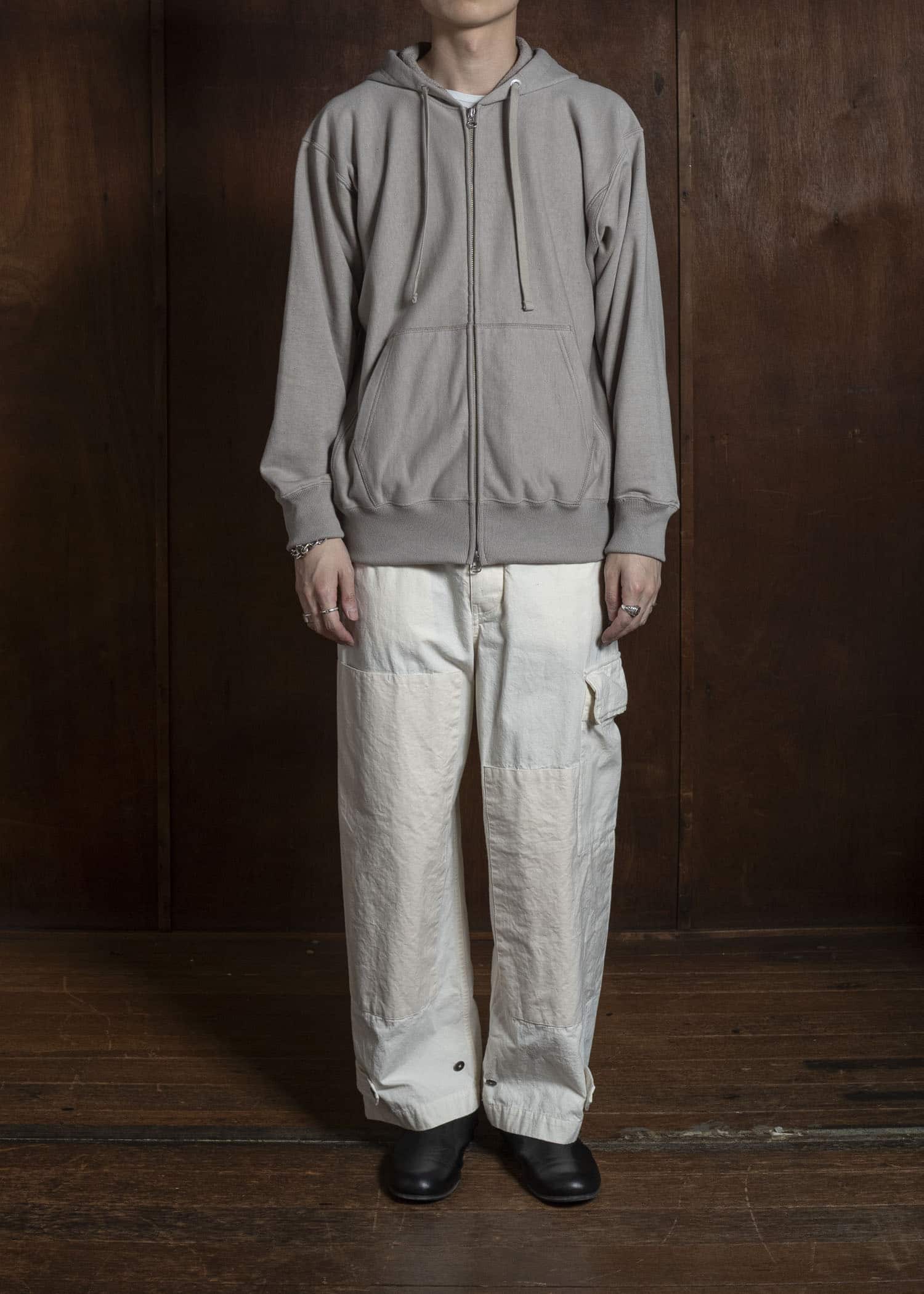 YOKO SAKAMOTO YS-26SS-85-BEIGE Athletic Hoodie BEIGE