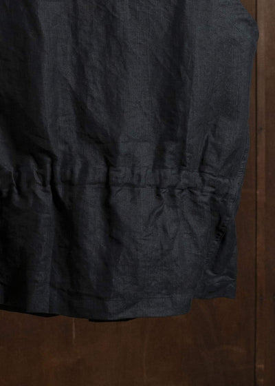 KLASICA MALAKOFF-db DECONSTRUCTED WORK WEAR VEST BLACK