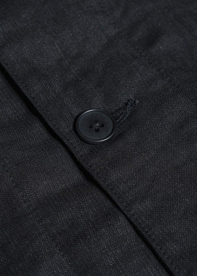 KLASICA MALAKOFF-db DECONSTRUCTED WORK WEAR VEST BLACK