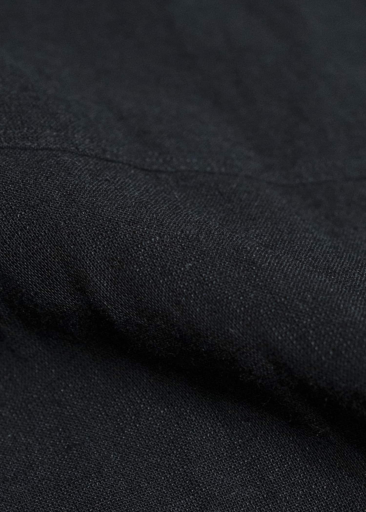 KLASICA SH-050-tw SQUARE TAIL LONG PYJAMA SHIRTS BLACK