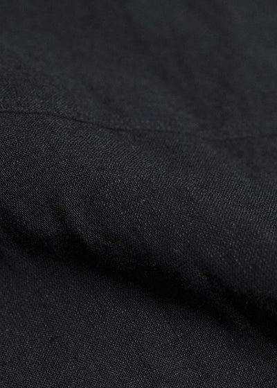 KLASICA SH-050-tw SQUARE TAIL LONG PYJAMA SHIRTS BLACK