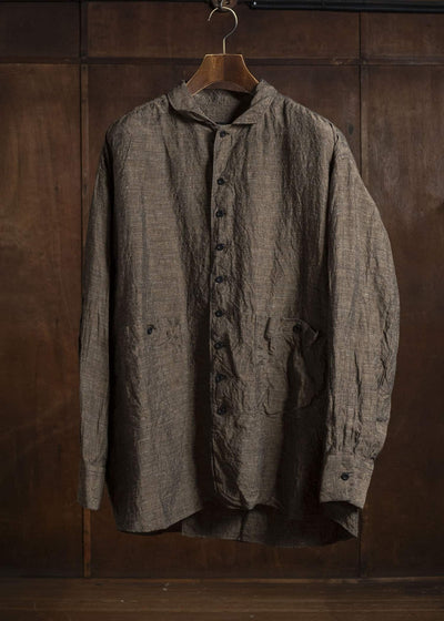 KLASICA SH051-lc BACK FLAP SHIRTS WITH BIG POCKETS SAFRON