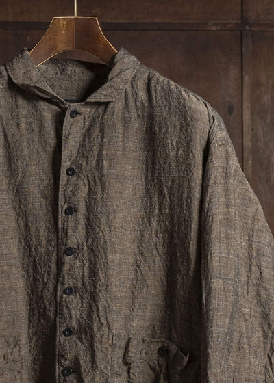 KLASICA SH051-lc BACK FLAP SHIRTS WITH BIG POCKETS SAFRON