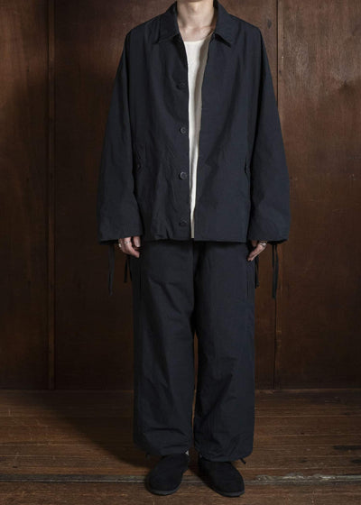 amachi. AY19J-2104 Air Forming Jacket Charcoal Black