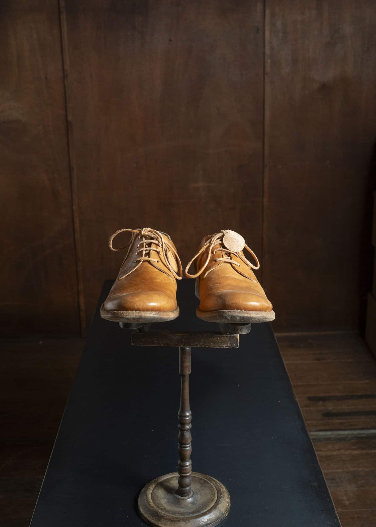 C DIEM Leather Derby Shoes