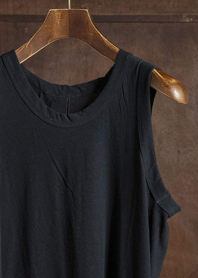 KLASICA SUD BACK SEEM REGULAR FIT TANK TOP BLACK