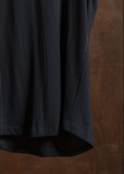 KLASICA SUD BACK SEAM REGULAR FIT TANK TOP BLACK
