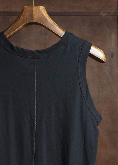 KLASICA SUD BACK SEAM REGULAR FIT TANK TOP BLACK