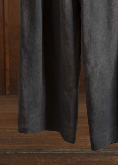 ZIGGY CHEN 0M2510532 Straight Leg Wide Trousers DARK PURPLE