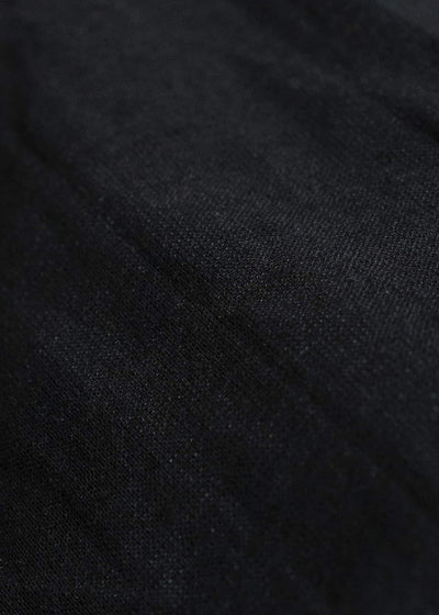 KLASICA SH-044 COLLARLES SPLIT RAGLAN SHIRTS BLACK