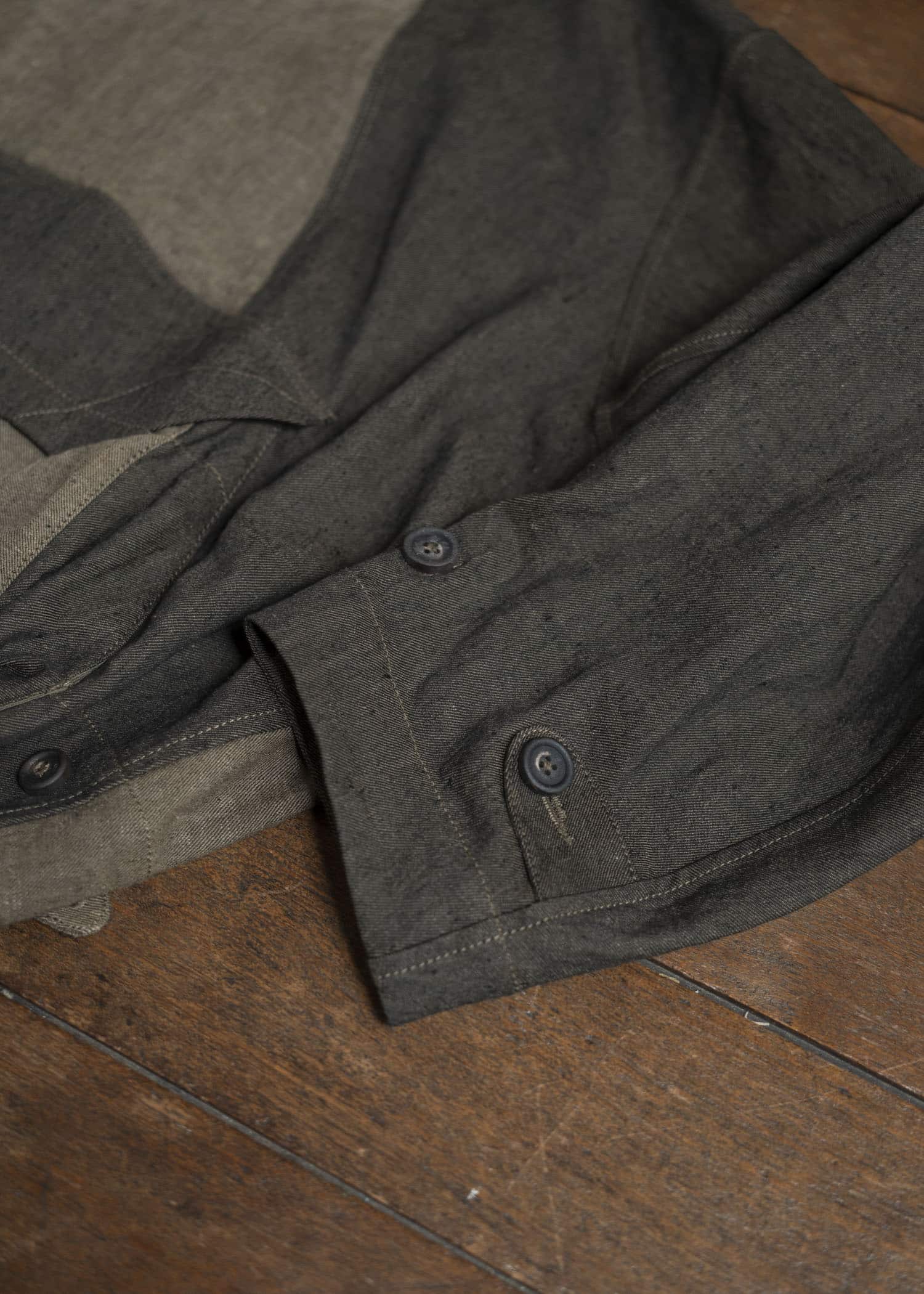 ZIGGY CHEN 0M2510923 Collaged Workers Jacket