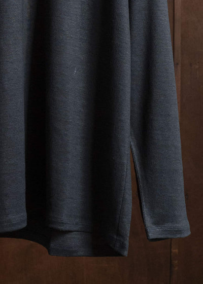 YOKO SAKAMOTO YS-26SS-80-BLACK L/S T-Shirt BLACK