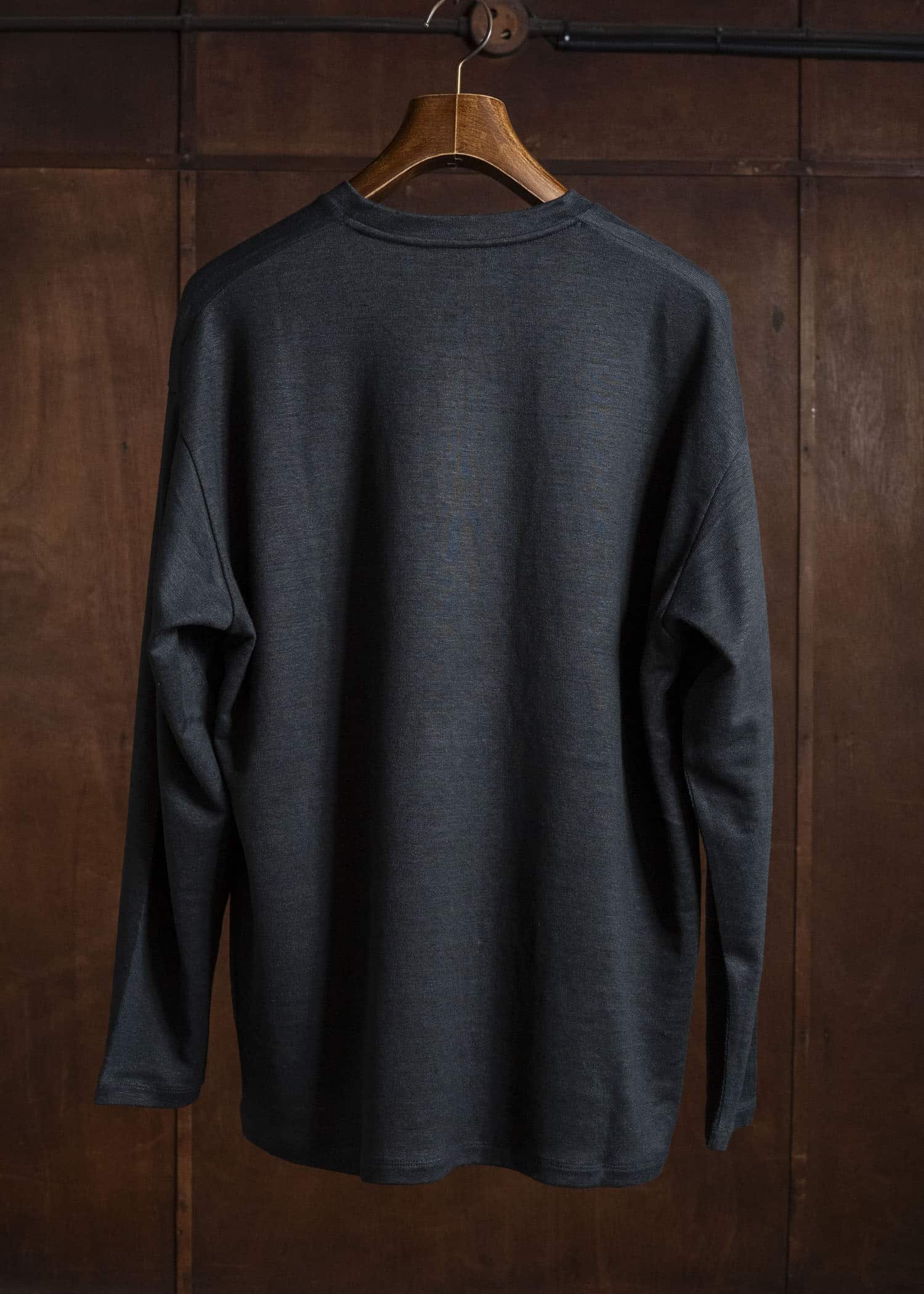 YOKO SAKAMOTO YS-26SS-80-BLACK L/S T-Shirt BLACK