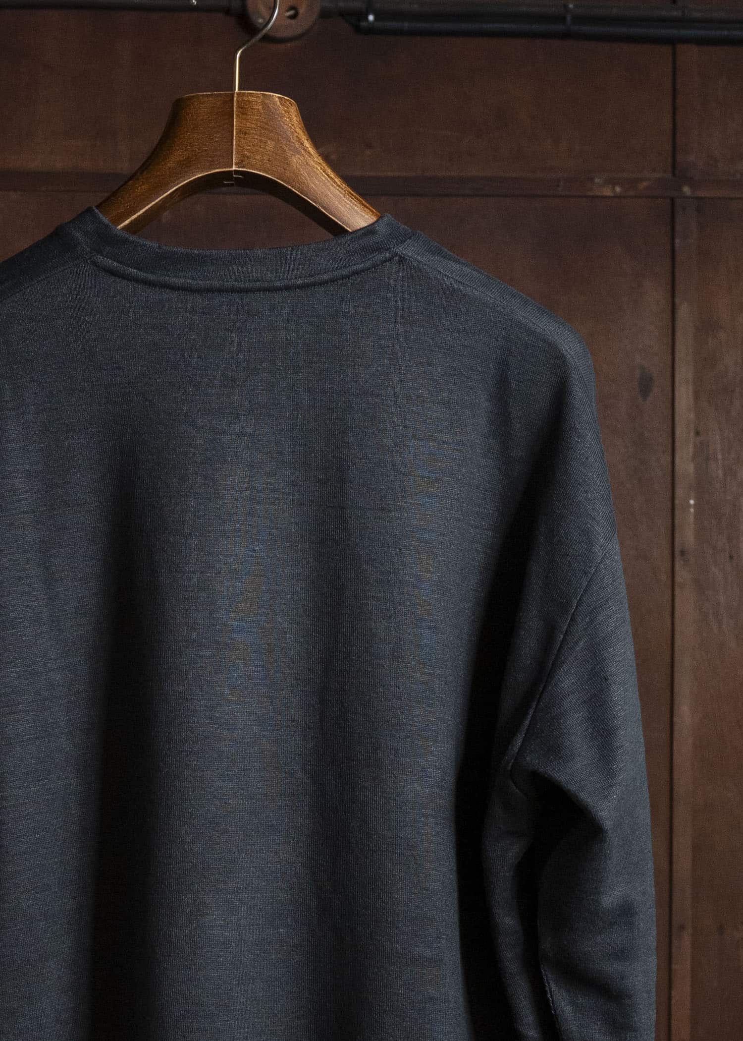 YOKO SAKAMOTO YS-26SS-80-BLACK L/S T-Shirt BLACK