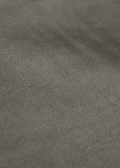 ZIGGY CHEN 0M2510721 Spread Collar Short Sleeve Shirt DARK GREY