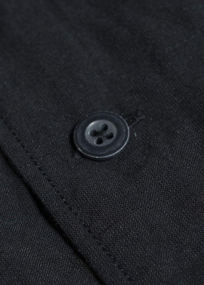 KLASICA SH-051-TW BACK FLAP SHIRTS WITH BIG POCKETS BLACK